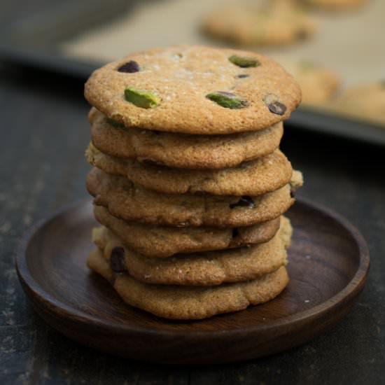 Pistachio Sea Salt Chocolate Chip - Recipe photo by baconeggcheesecake