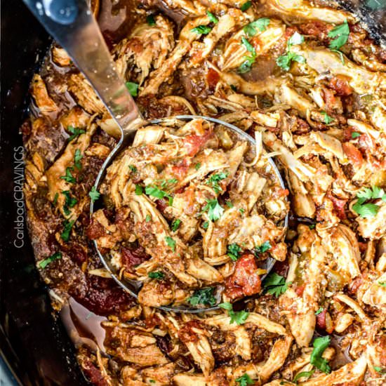 Slow Cooker Mexican Chicken - Recipe photo by carlsbadcravings