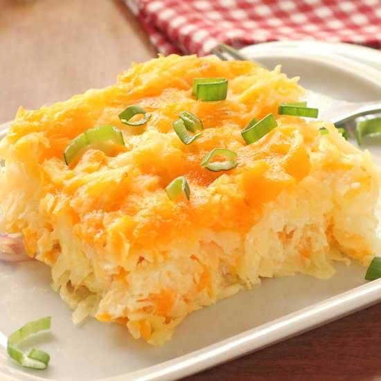 Cracker Barrel Hashbrown Casserole - Recipe photo by cakescottage