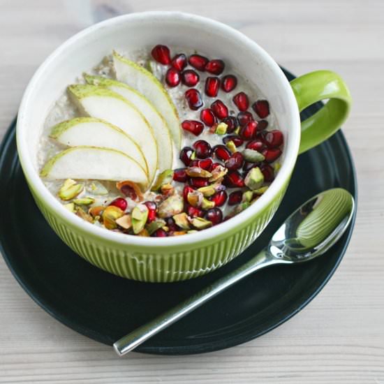 Tahini Overnight Oats - Recipe photo by Maikki @ Maikin mokomin