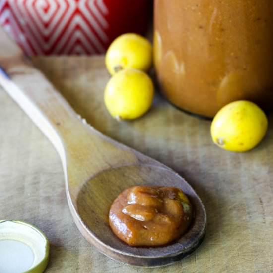 Loquat Barbecue Sauce - Recipe photo by Quite Good Food