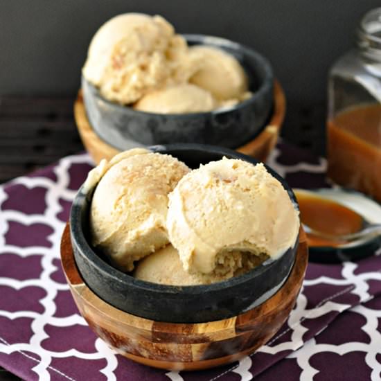 Vanilla Caramel Gelato - Recipe photo by maeghan21