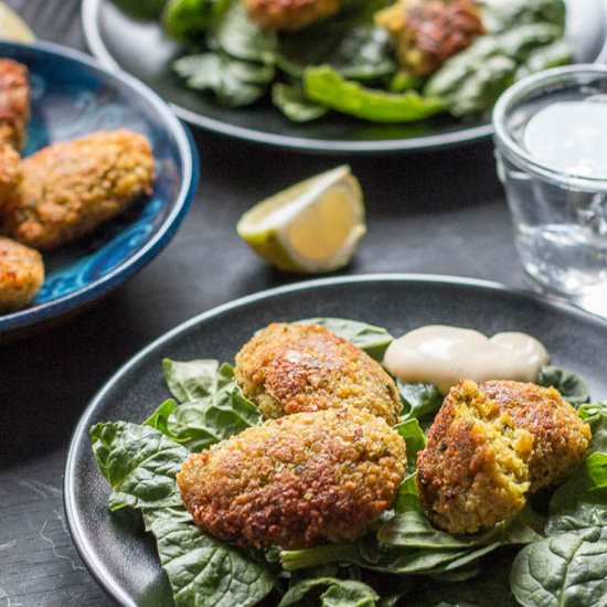 Tasty Turmeric Falafel - Recipe photo by OhTheThingsWellMake
