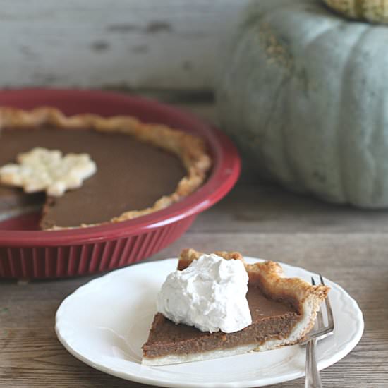 Pumpkin Pie with Maple Cinnamon - Recipe photo by goldenbarrel