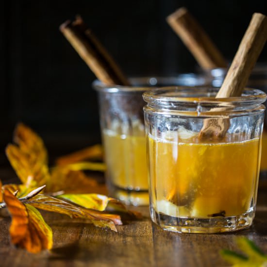 Mulled Perry with Pears & Spices - Recipe photo by Cygnet Kitchen