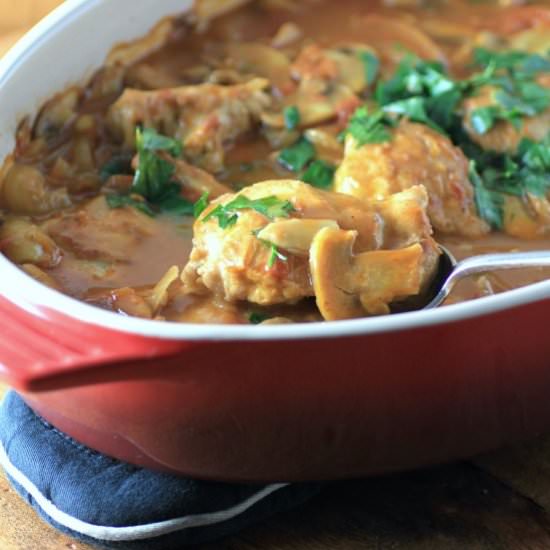 Chicken Marengo - Recipe photo by noshingwiththenolands