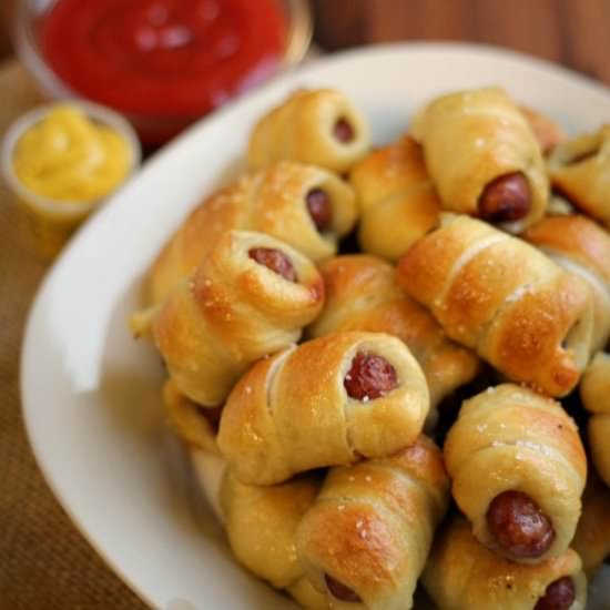 Pretzel Wrapped Little Smokies - Recipe photo by reallifedinner