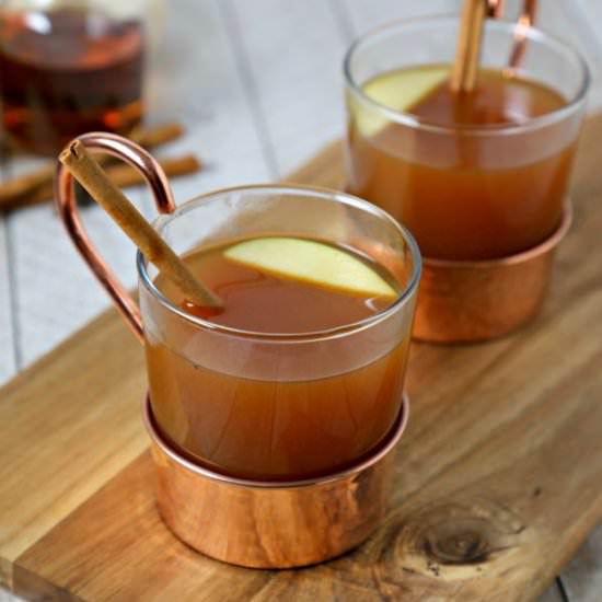 Hot Apple Cider Chai Tea - Recipe photo by CookingInStilettos