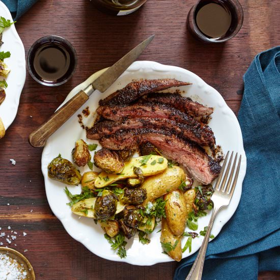 Espresso Rubbed Steak - Recipe photo by Marley Spoon
