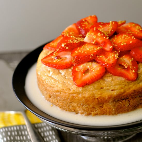 Vegan Tres Leches Cake - Recipe photo by Ordinary Vegan