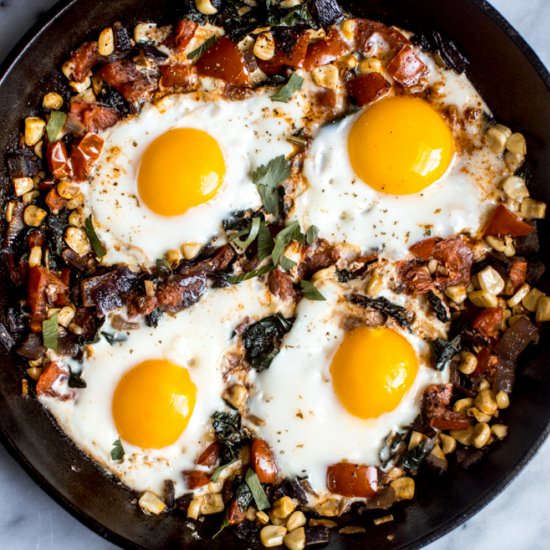 Braised Egg Breakfast - Recipe photo by healthynibblesandbits