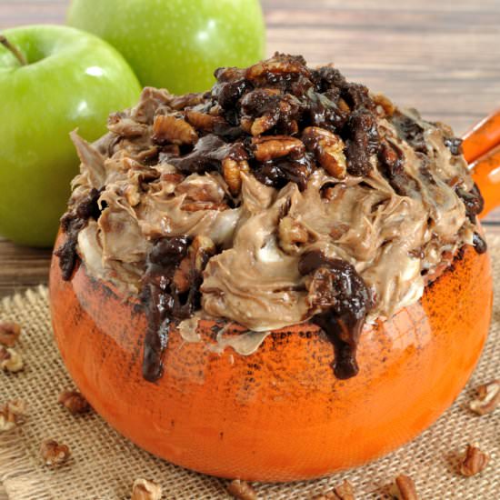Chocolate Bourbon Pecan Pie Dip - Recipe photo by diprecipes