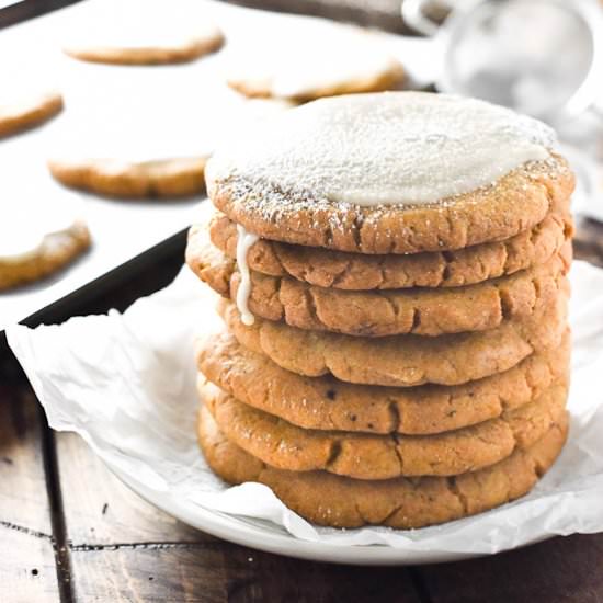 Crispy Pumpkin Sugar Cookies - Recipe photo by The Endless Meal