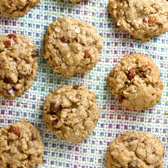 Mango and Almond Oatmeal Cookies - Recipe photo by justjfaye