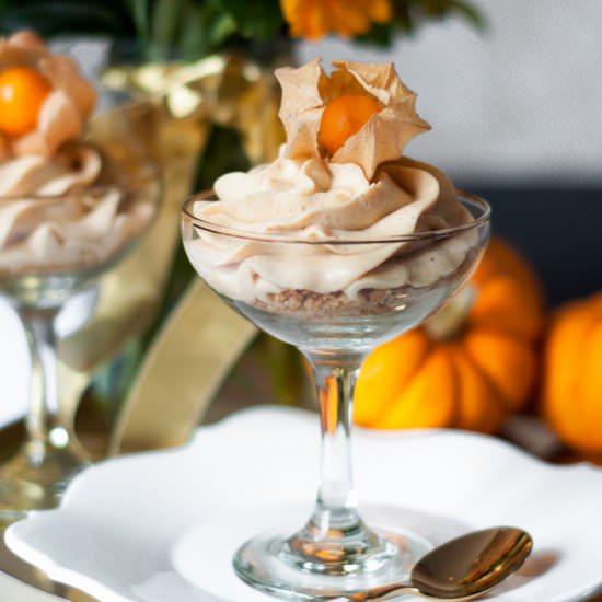 No Baked Spiced Pumpkin Cheesecakes - Recipe photo by JuniperCakery