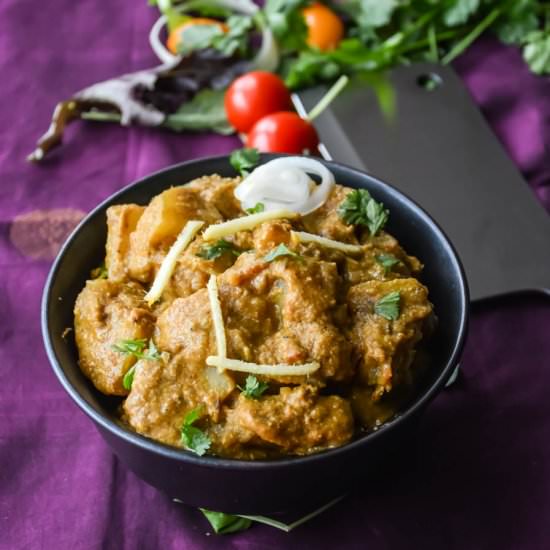 Potato Korma - Recipe photo by Relishthebite