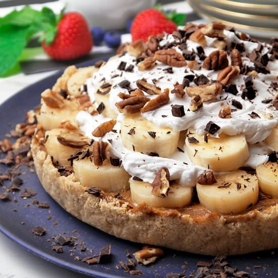 Raw Banoffee Pie - Recipe photo by Nadias Healthy Kitchen