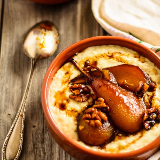 Creamy Ginger Rice Pudding - Recipe photo by cocklesandmussels