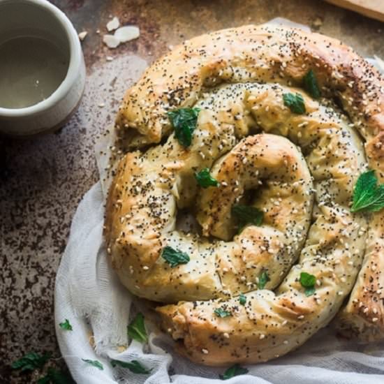 Spicy Lamb Spiral Pie - Recipe photo by Gday Souffle