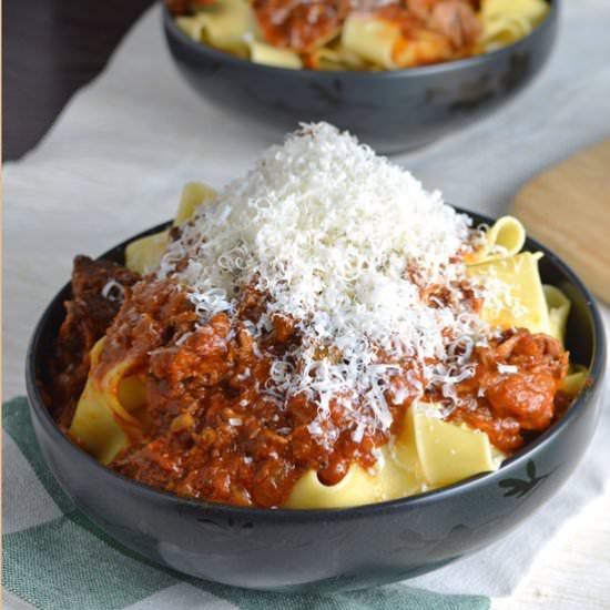 Lamb Ragu - Recipe photo by omgfood.com