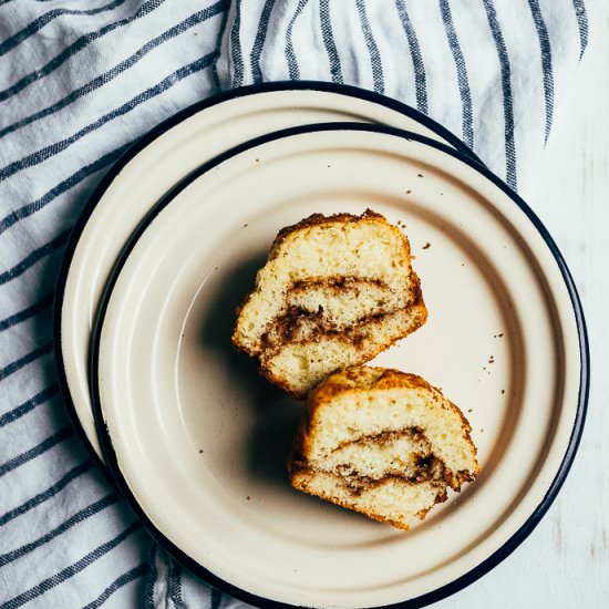 Scrumptious Cinnamon Swirl Muffins - Recipe photo by Handmade Charlotte