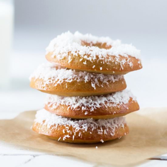 Baked Pumpkin Donuts - Recipe photo by ahungryblog
