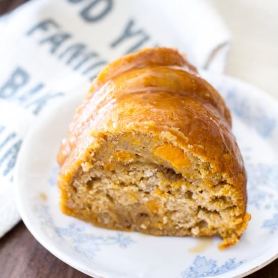 Sweet Potato Bundt Cake - Recipe photo by a latte food