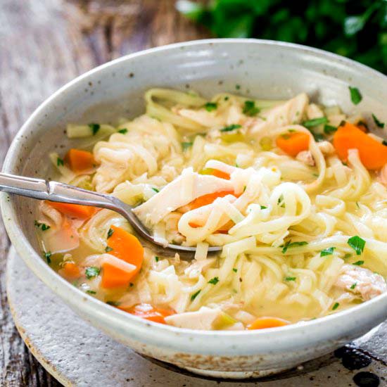 Homemade Chicken Noodle Soup - Recipe photo by jocooks