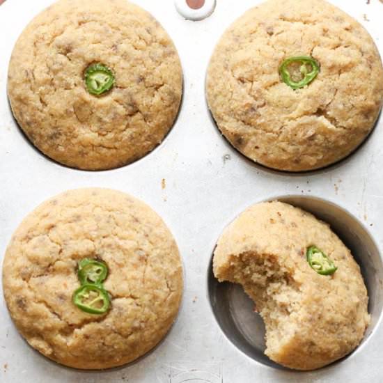 Gluten-Free Cornbread Muffins - Recipe photo by veggiebalance