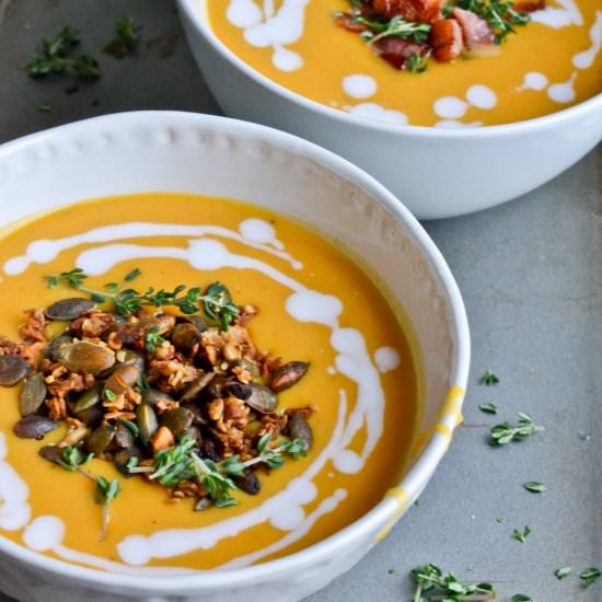 Butternut Squash Soup - Recipe photo by Health Inspirations