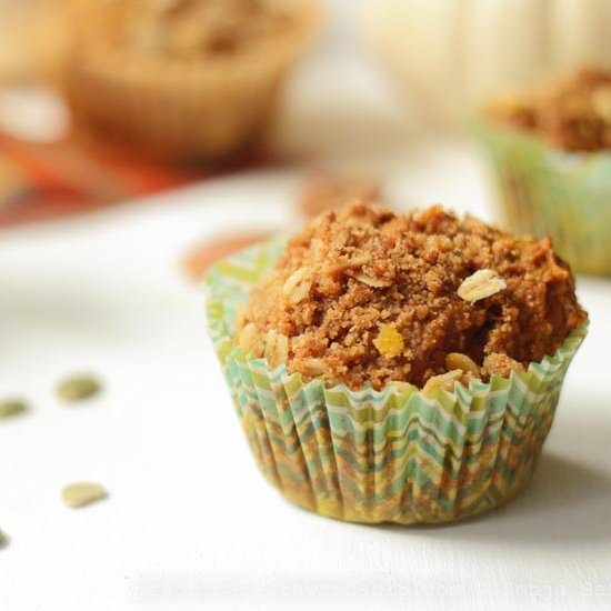 Dairy-Free Pumpkin Banana Muffins - Recipe photo by practical-stewardship