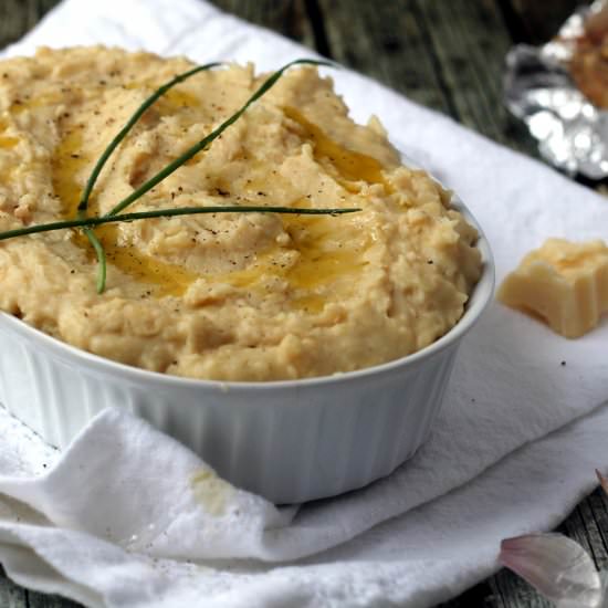 White Bean Mash - Recipe photo by happyveggiekitchen