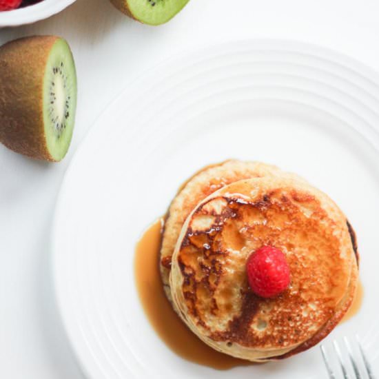 4 Ingredient Protein-Packed Pancake - Recipe photo by practical-stewardship