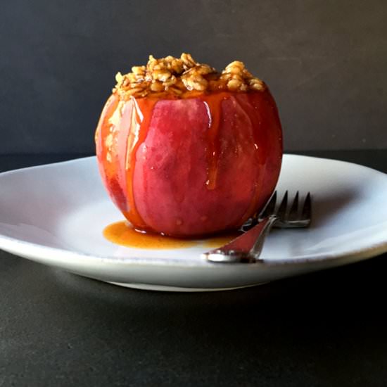 Oatmeal Cider Baked Apples - Recipe photo by alocalchoice