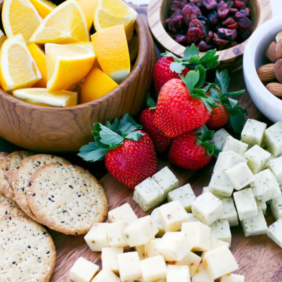 Movie Night Cheese Tray - Recipe photo by lslfunblog
