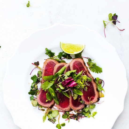 Mixed Greens Asian Citrus Dressing - Recipe photo by poshjournal