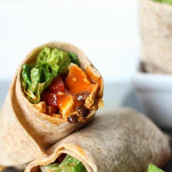 Enchilada Wraps, Portable - Recipe photo by practical-stewardship