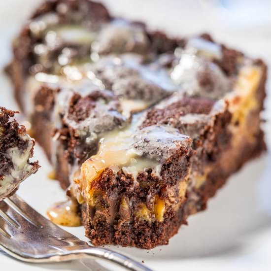 Gooey Chocolate Peanut Butter Bars - Recipe photo by Averie