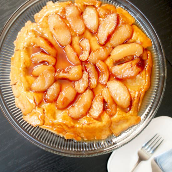 Asian Pear Tarte Tatin - Recipe photo by evabakes