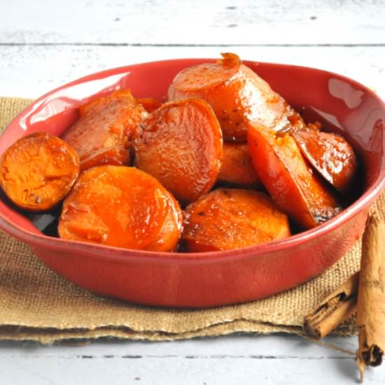 Mexican Candied Sweet Potatoes - Recipe photo by thymeandlove