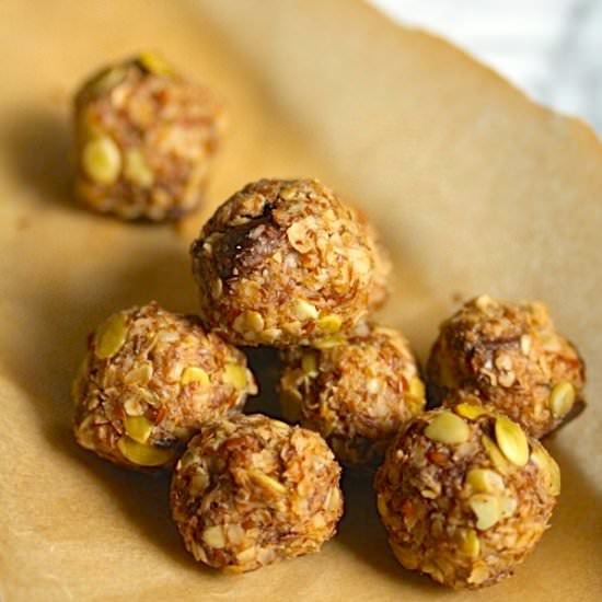 Raw Chocolate Chip Cookie Bites - Recipe photo by Feed Me Phoebe