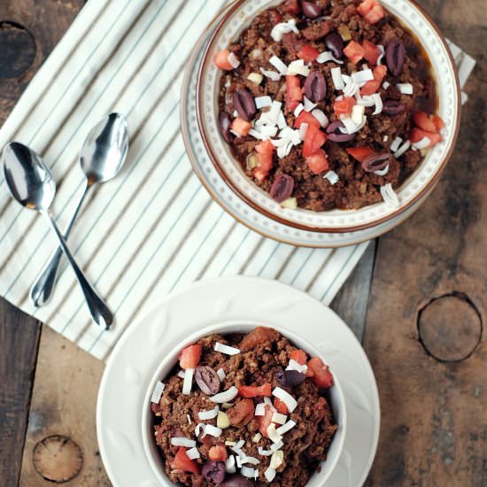 Paleo Elk Chili - Recipe photo by realsimplegood