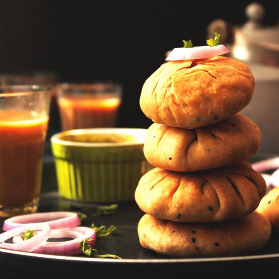 Baked Keema Kachori - Recipe photo by PeekNCook