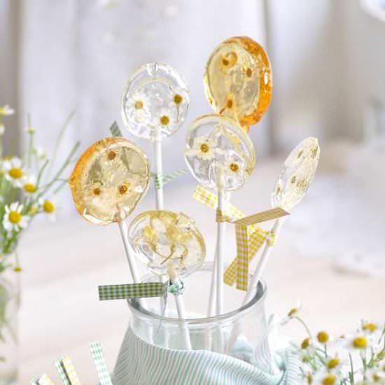 Chamomile Lollipop - Recipe photo by Beanpanda