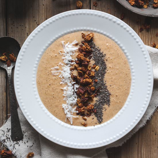 Pumpkin Breakfast Bowl - Recipe photo by lovegrowswild