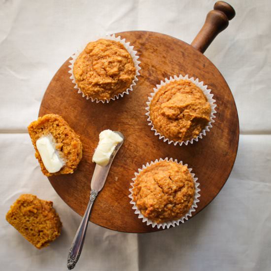 Whole Wheat Pumpkin Muffins - Recipe photo by Recipe for Perfection
