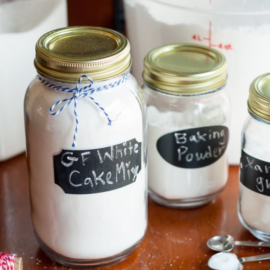 Homemade Gluten Free Cake Mix - Recipe photo by flippindelicious