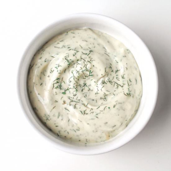 5 Minute Dill Dijon Dipping Sauce - Recipe photo by Tastefulventure