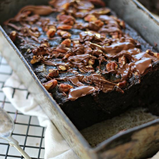 Brownie Batter Dark Chocolate Bread - Recipe photo by the_gourmet_RD