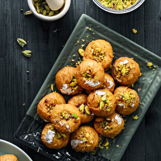 Badusha/Balushahi - Recipe photo by cubesnjuliennes